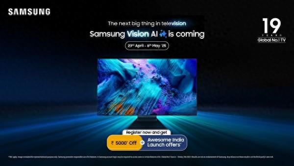 天宇优配  三星将推出10款高端电视 支持Vision AI 发力印度市场？