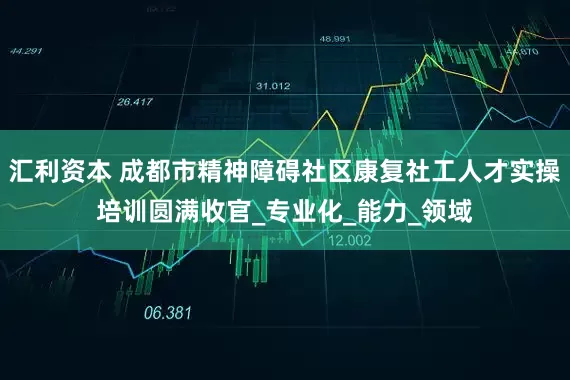 汇利资本 成都市精神障碍社区康复社工人才实操培训圆满收官_专业化_能力_领域